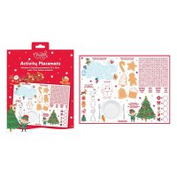 XM1241: Christmas Activity Placemats - 6 Pack